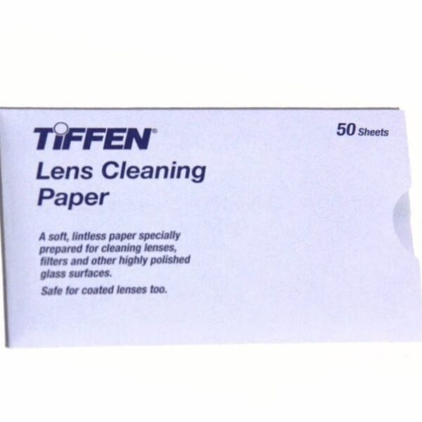 Tiffen papel limpiador